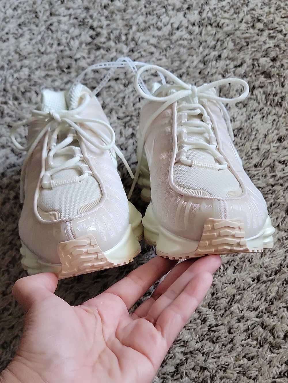 NIKE SHOX LT Pearl White. Women`s Shoes. Size 6.5